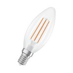 Ledvance Classic LED E14 Kaars Filament Helder 2.2W 470lm - 827 Zeer Warm Wit | Vervangt 40W