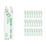 Voordeelpak 25x Osram L 58W 830 Lumilux | 150cm - Warm Wit