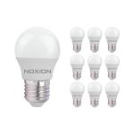 Voordeelpak 10x Noxion Lucent Classic LED Glans P45 E27 2.5W 827 250lm | Zeer Warm Wit - Vervangt 25W