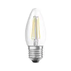 Osram Parathom Retrofit Classic LED E27 Kaars Filament Helder 4W 470lm - 827 Zeer Warm Wit | Vervangt 40W