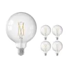 Voordeelpak 5x Calex Smart Globe G125 E27 7,5W 1055lm 1800-3000K Filament | Tuya Wifi - Afstembaar Wit
